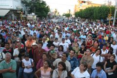 Octubre 12, Mitin en Los Mochis