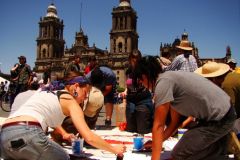 dislocada zocalo 20 marzo