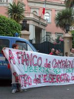 MANIFESTAZIONE AMBASCIATA MESSICANA